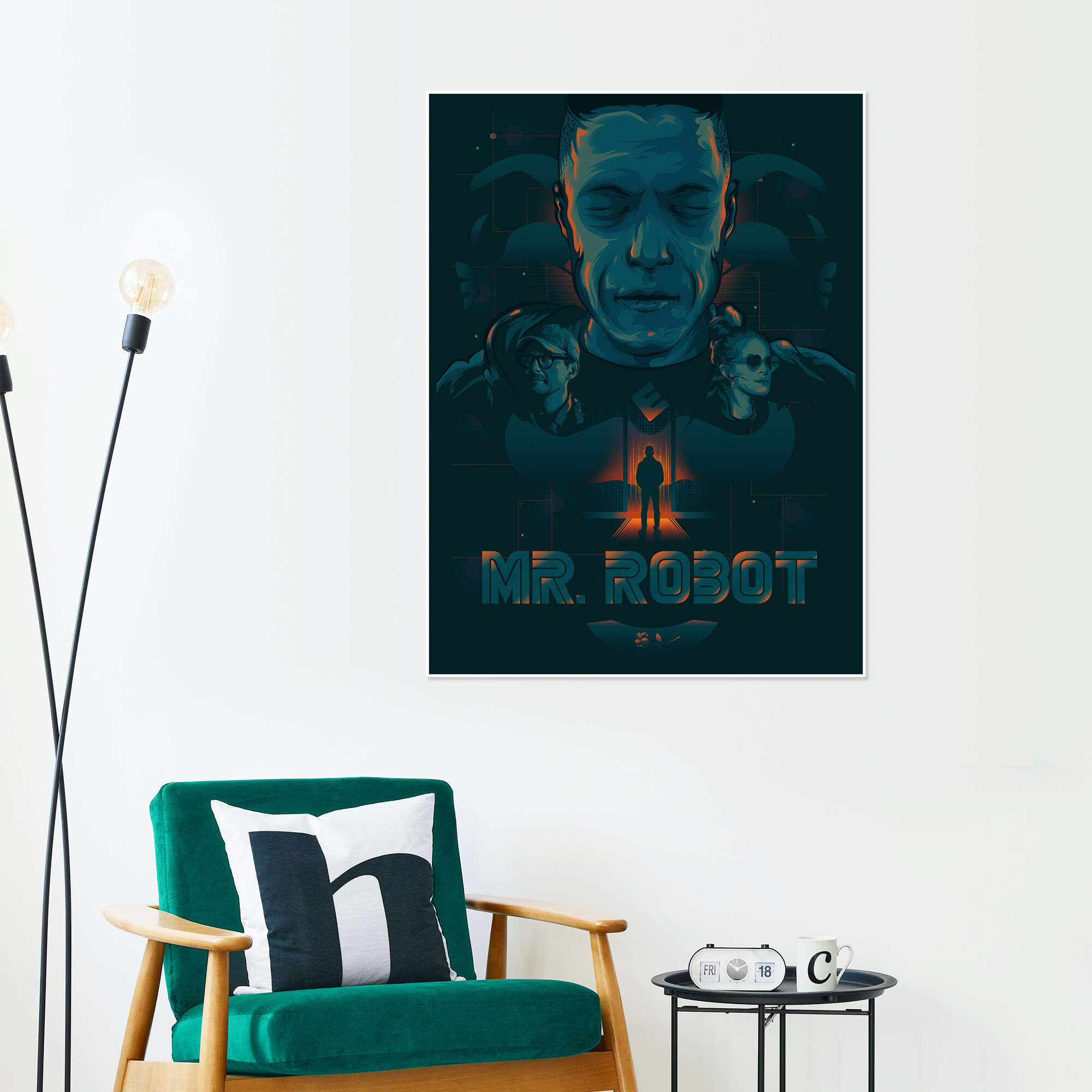 Mr. Robot Canvas Artwork