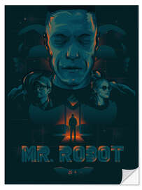 Muursticker Mr. Robot