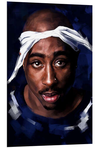 PVC print 2pac