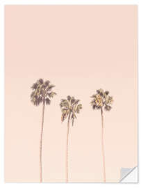 Wall sticker Blush Palm Trees