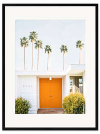 Ingelijste kunstdruk Palm Springs