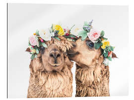 Gallery print Boho Llamas