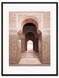 Gerahmter Kunstdruck Bogen