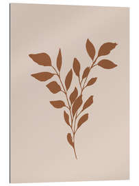 Gallery print Branch on Beige Background