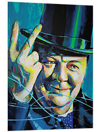 Foam board print Winston Churchill