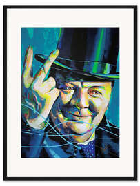 Gerahmter Kunstdruck Winston Churchill