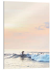 Gallery print Surfer in the Sunset