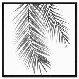 Gerahmter Kunstdruck Palmenblätter III