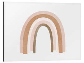 Magnettafel Terrakotta-Regenbogen