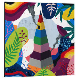 Magnettafel Pyramiden