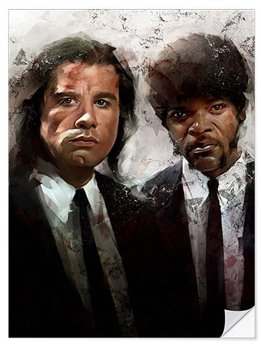 Sticker mural Pulp Fiction I