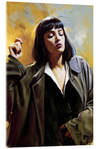 Acrylglasbild Mia Wallace I