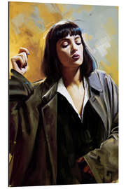 Aluminium print Mia Wallace I