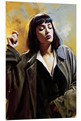 Foam board print Mia Wallace I