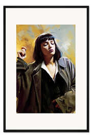 Gerahmter Kunstdruck Mia Wallace I
