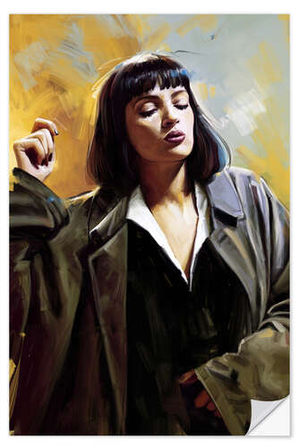 Naklejka na ścianę Mia Wallace I