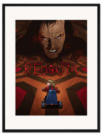 Gerahmter Kunstdruck Shining