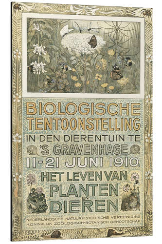 Aluminiumsbilde Biological exhibition of 1910 (Dutch)