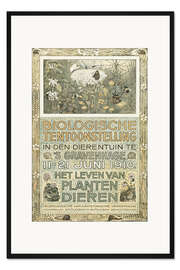 Gerahmter Kunstdruck Biologische Ausstellung von 1910 (niederländisch)