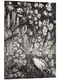 Magnettafel Toter Vogel