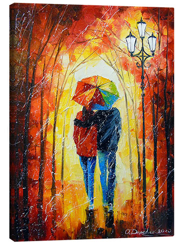 Canvas print A bright walk