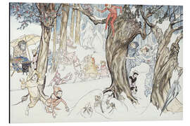 Magnettafel Winterspaß