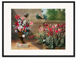 Gerahmter Kunstdruck Ecke des Gartens von Monsieur de la Bruyere