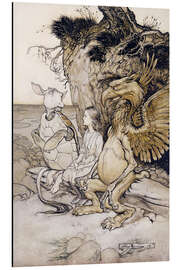 Magnettafel Alice und die Scheinschildkröte