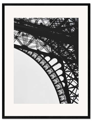 Gerahmter Kunstdruck Eiffel V
