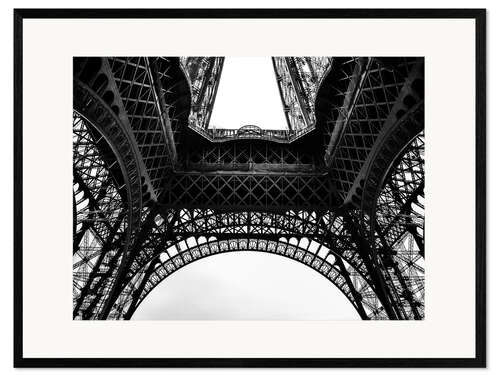 Gerahmter Kunstdruck Eiffel IV