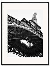 Gerahmter Kunstdruck Eiffel I