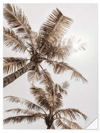 Wall sticker Golden Palm VI