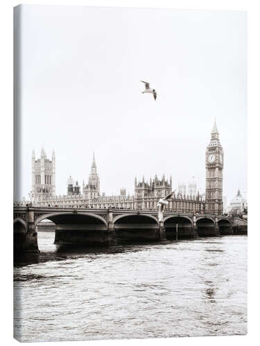 Canvas print London