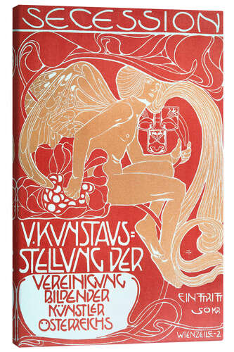 Canvas print V. Art exhibition of the Vienna Secession