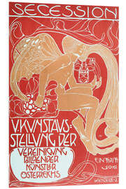 Foam board print V. Art exhibition of the Vienna Secession