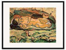 Gerahmter Kunstdruck Meerjungfrau