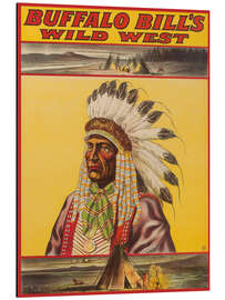 Magnettafel Buffalo Bills Wilder Westen