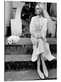 Magnettafel Twiggy in Paris