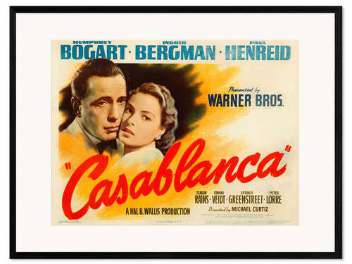 Framed art print Casablanca