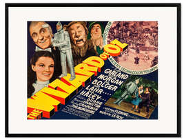 Gerahmter Kunstdruck The wizard of Oz