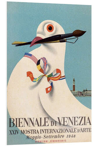 Foam board print Biennale de Venezia