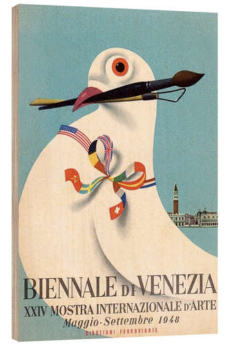 Trätavla Biennale de Venezia