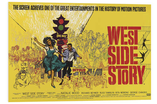 Foam board print West Side Story