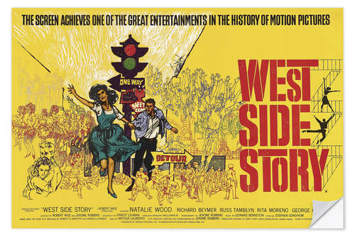 Selvklebende plakat West Side Story