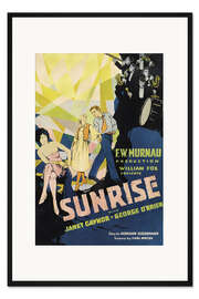 Gerahmter Kunstdruck Sunrise with Janet Gaynor