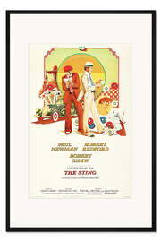 Gerahmter Kunstdruck The Sting