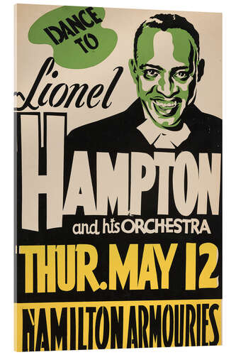 Akryylilasitaulu Lionel Hampton and His Orchestra