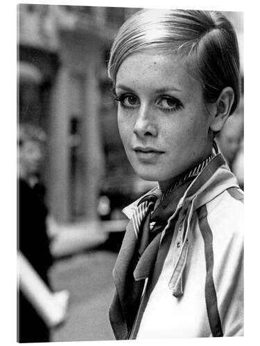 Acrylic print Twiggy in London