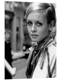 Foam board print Twiggy in London