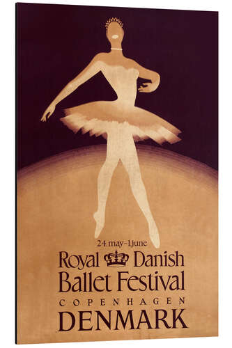 Aluminium print Royal Danish Ballet Festival